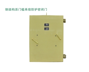 天津钢结构活门槛单扇防护密闭门